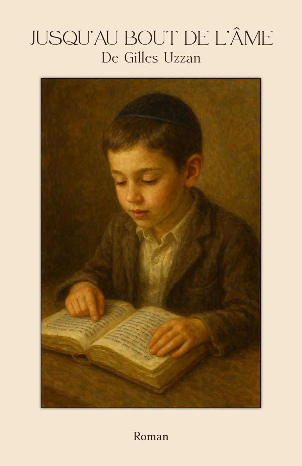 Un garçon lisant un livre